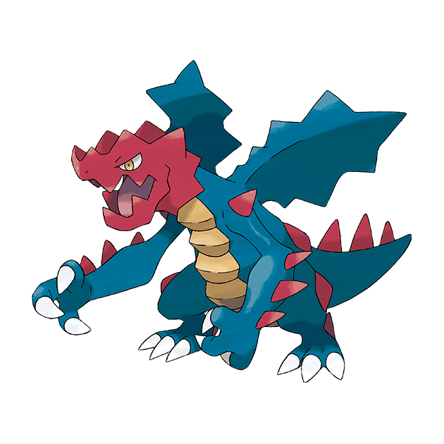 #0621 赤面龙 - 龙属性宝可梦