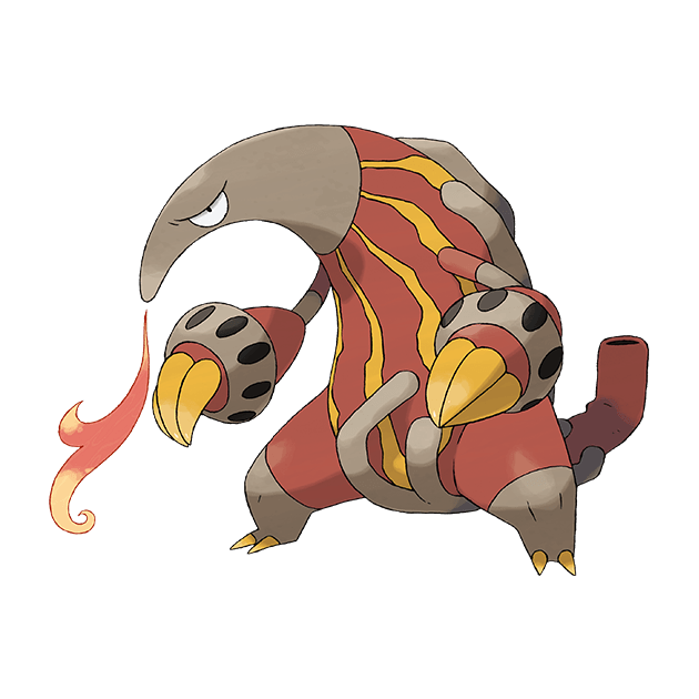 #0631 熔蚁兽 - 火属性宝可梦