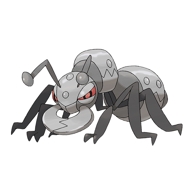 #0632 铁蚁 - 虫、钢属性宝可梦