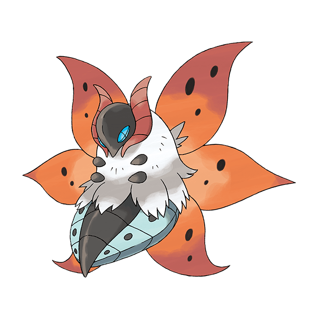 #0637 火神蛾 - 虫、火属性宝可梦