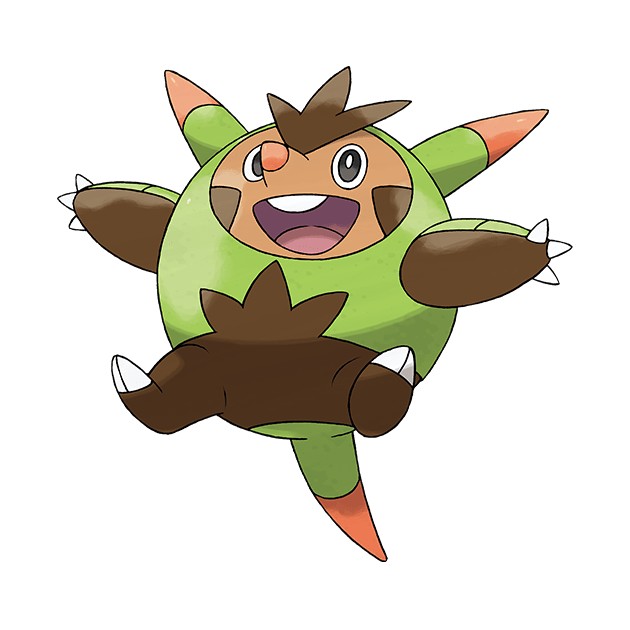 #0651 胖胖哈力 - 草属性宝可梦