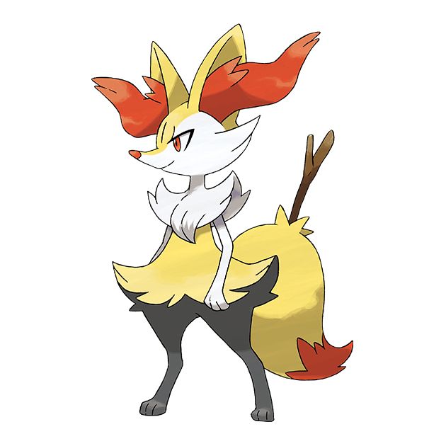 #0654 长尾火狐 - 火属性宝可梦