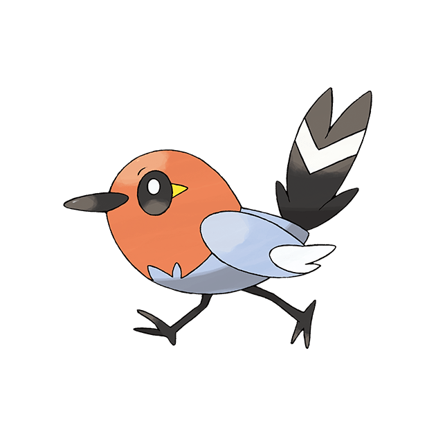 #0661 小箭雀 - 一般、飞行属性宝可梦