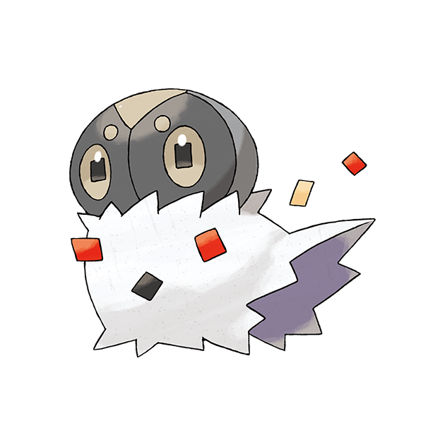 #0665 粉蝶蛹 - 虫属性宝可梦