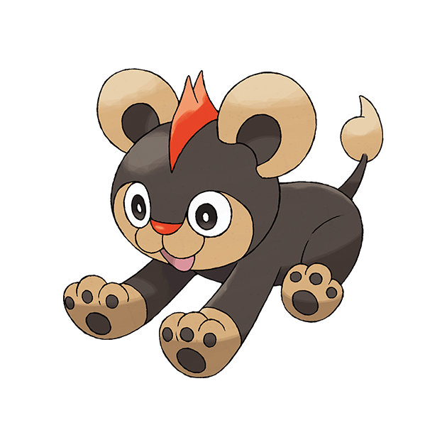 #0667 小狮狮 - 火、一般属性宝可梦