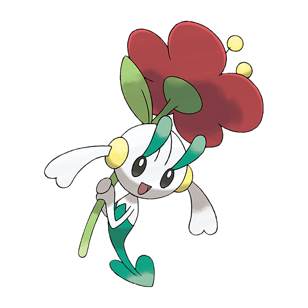 #0670 花叶蒂 - 妖精属性宝可梦