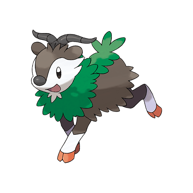 #0672 坐骑小羊 - 草属性宝可梦