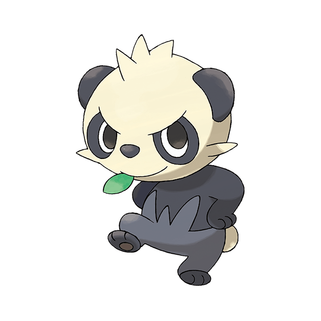 #0674 顽皮熊猫 - 格斗属性宝可梦