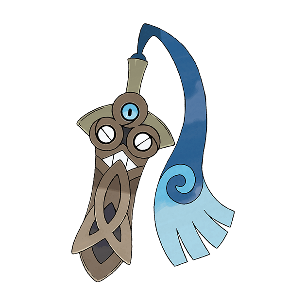 #0679 独剑鞘 - 钢、幽灵属性宝可梦