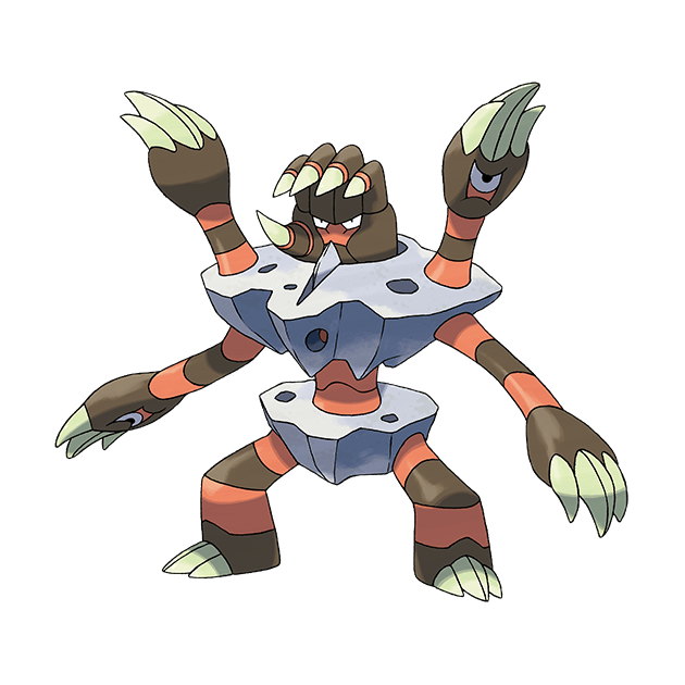 #0689 龟足巨铠 - 岩石、水属性宝可梦