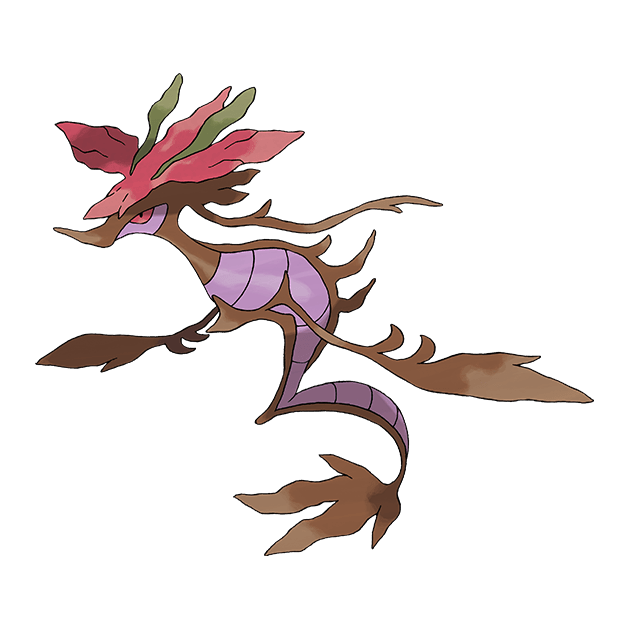 #0691 毒藻龙 - 毒、龙属性宝可梦