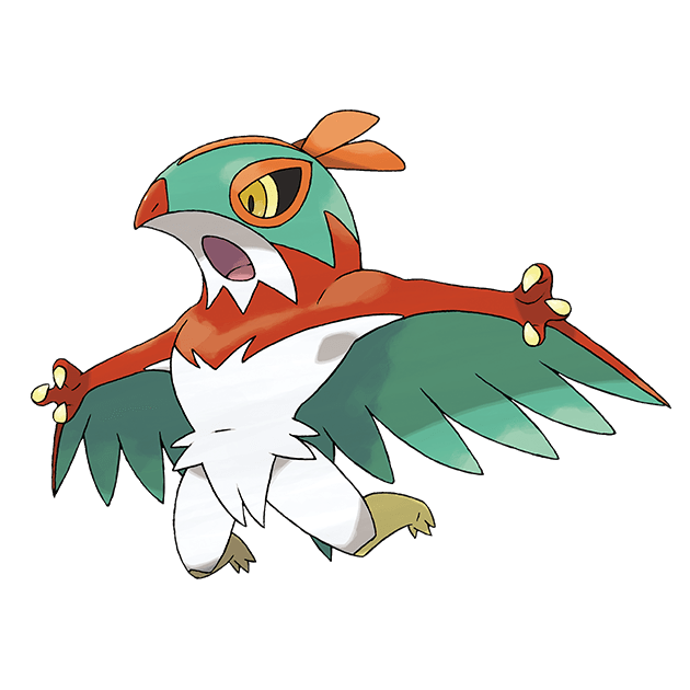 #0701 摔角鹰人 - 格斗、飞行属性宝可梦