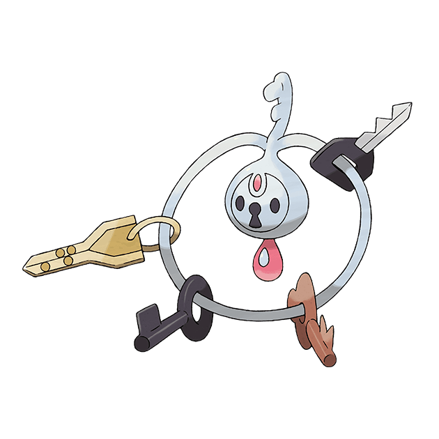 #0707 钥圈儿 - 钢、妖精属性宝可梦