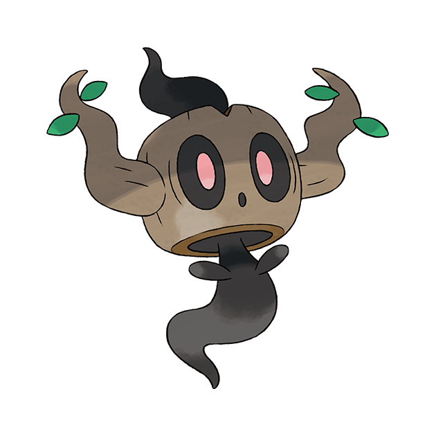 #0708 小木灵 - 幽灵、草属性宝可梦