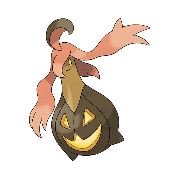 #0711 南瓜怪人 - 幽灵、草属性宝可梦