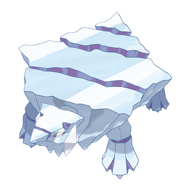 #0713 冰岩怪 - 冰属性宝可梦