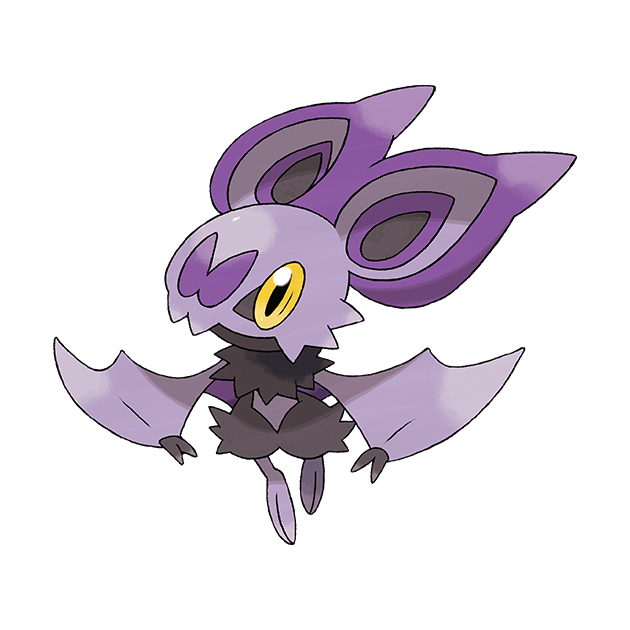 #0714 嗡蝠 - 飞行、龙属性宝可梦