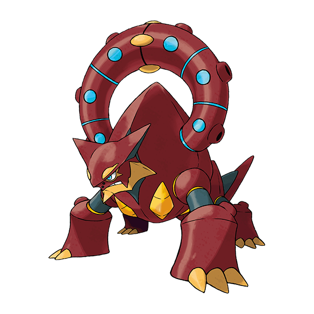 #0721 波尔凯尼恩 - 火、水属性宝可梦