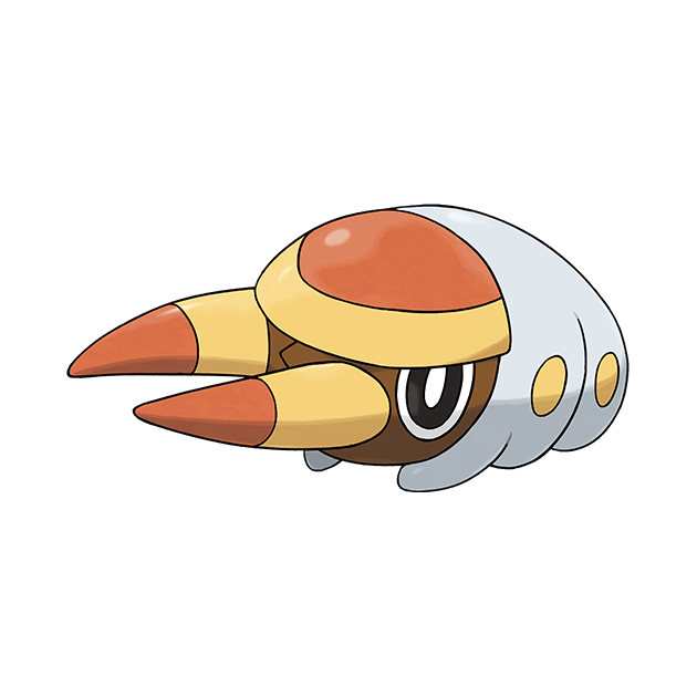 #0736 强颚鸡母虫 - 虫属性宝可梦