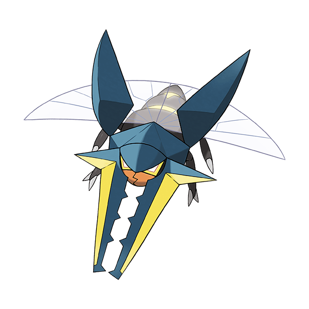 #0738 锹农炮虫 - 虫、电属性宝可梦