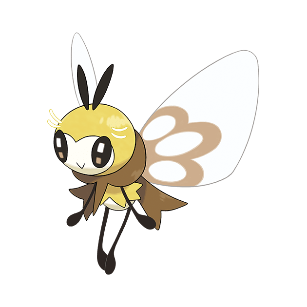 #0743 蝶结萌虻 - 虫、妖精属性宝可梦