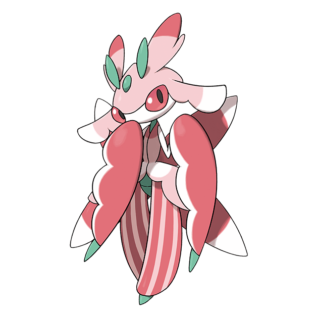 #0754 兰螳花 - 草属性宝可梦