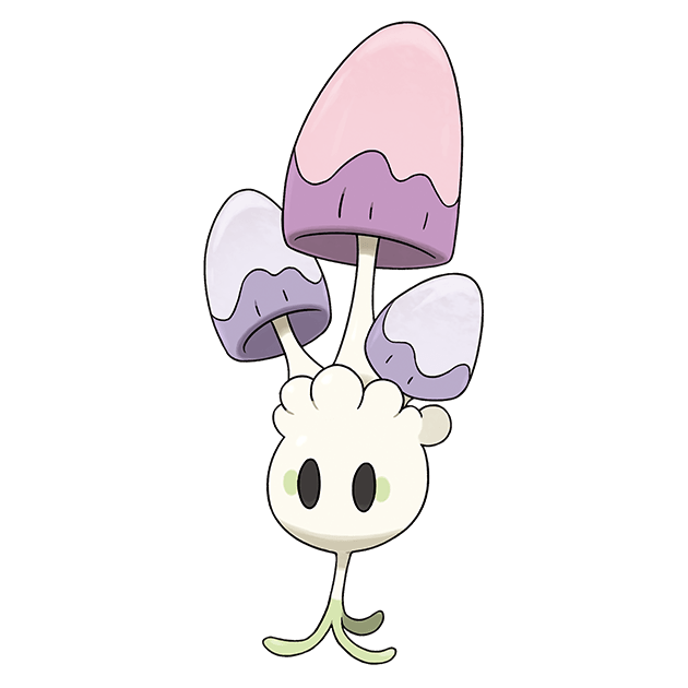 #0755 睡睡菇 - 草、妖精属性宝可梦