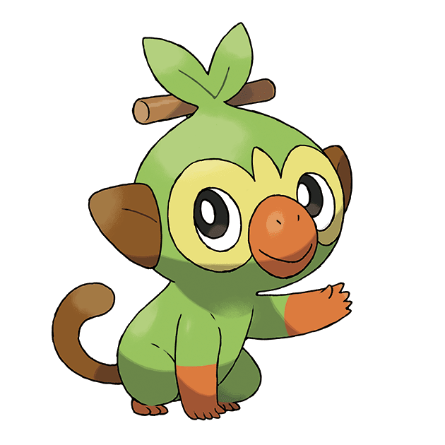 #0810 敲音猴 - 草属性宝可梦