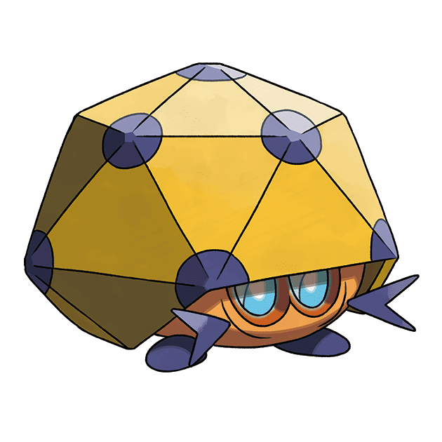 #0825 天罩虫 - 虫、超能力属性宝可梦