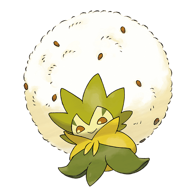 #0830 白蓬蓬 - 草属性宝可梦