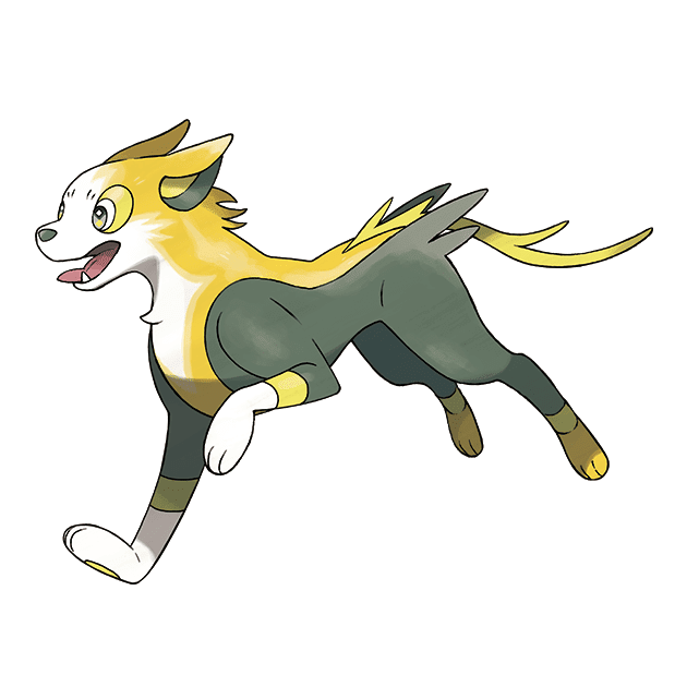 #0836 逐电犬 - 电属性宝可梦