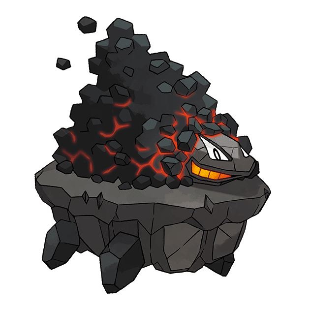 #0838 大炭车 - 岩石、火属性宝可梦