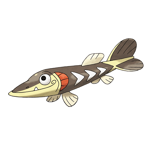 #0846 刺梭鱼 - 水属性宝可梦