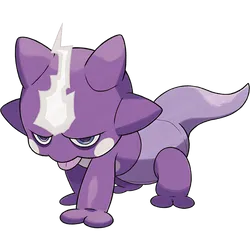 #0848 毒电婴 - 电、毒属性宝可梦