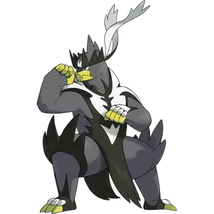 #0892 武道熊师 - 格斗、恶属性宝可梦