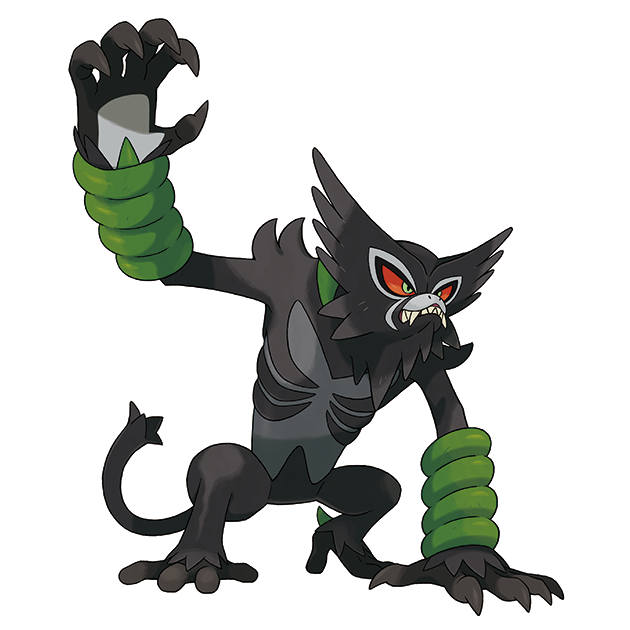 #0893 萨戮德 - 恶、草属性宝可梦