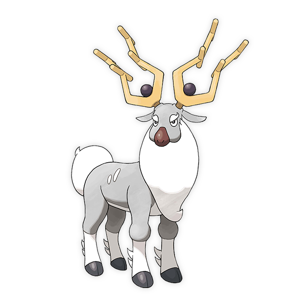 #0899 诡角鹿 - 一般、超能力属性宝可梦