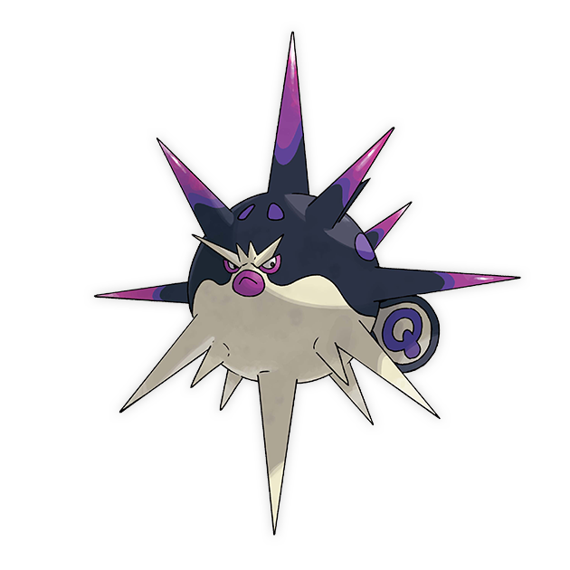 #0904 万针鱼 - 恶、毒属性宝可梦