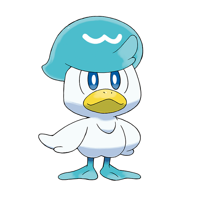 #0912 润水鸭 - 水属性宝可梦