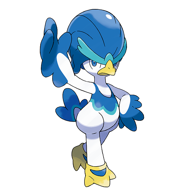 #0913 涌跃鸭 - 水属性宝可梦