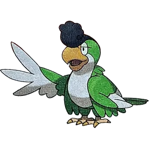 #0931 怒鹦哥 - 一般、飞行属性宝可梦