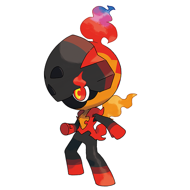 #0935 炭小侍 - 火属性宝可梦