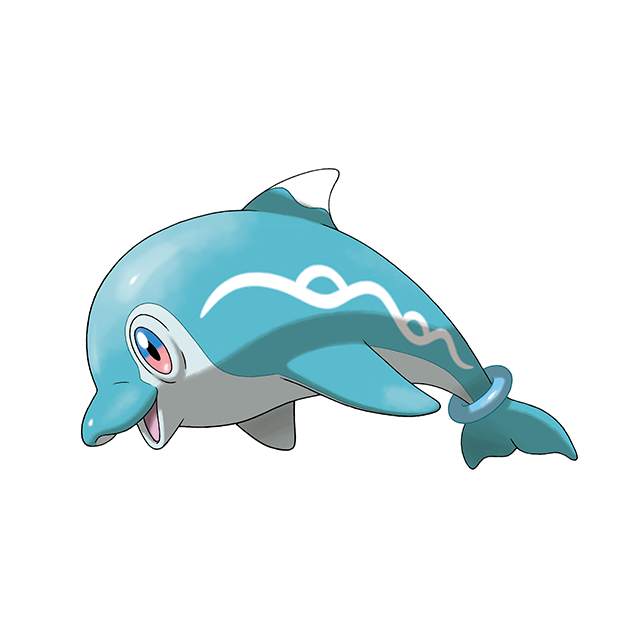 #0963 波普海豚 - 水属性宝可梦