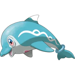 #0964 海豚侠 - 水属性宝可梦