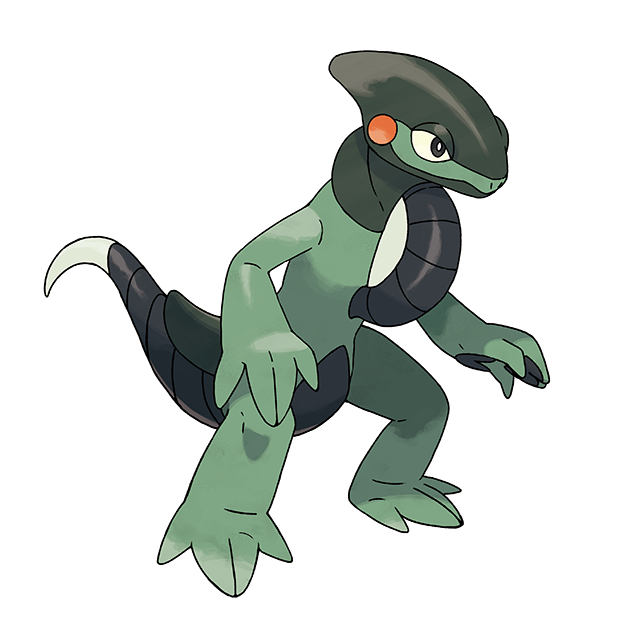 #0967 摩托蜥 - 龙、一般属性宝可梦