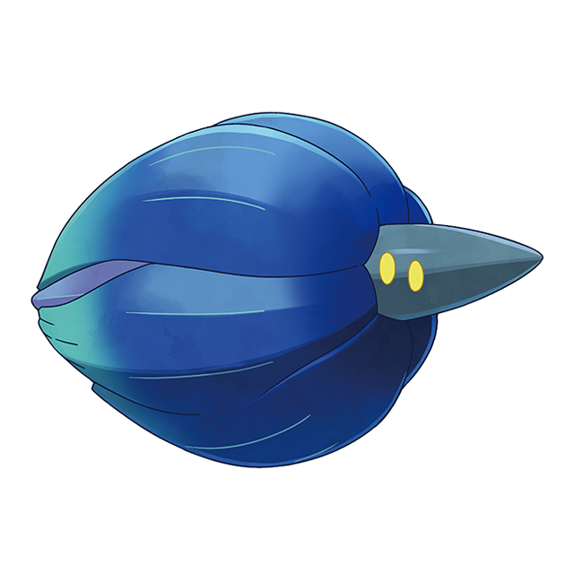 #0970 晶光花 - 岩石、毒属性宝可梦