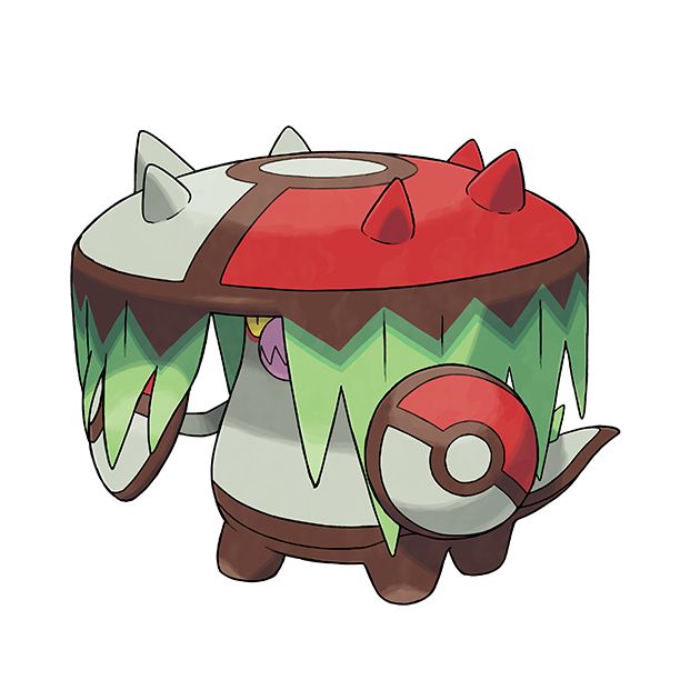 #0986 猛恶菇 - 草、恶属性宝可梦