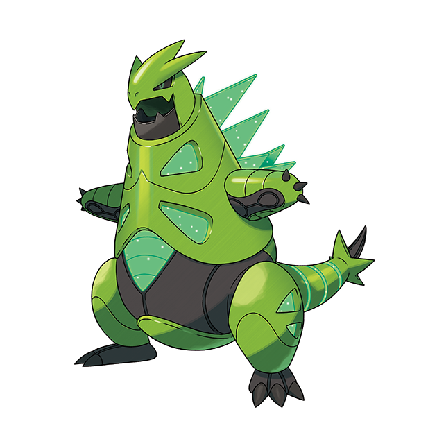 #0995 铁荆棘 - 岩石、电属性宝可梦