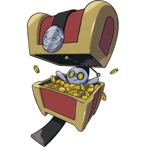 #0999 索财灵 - 幽灵属性宝可梦