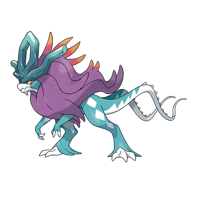 #1009 波荡水 - 水、龙属性宝可梦